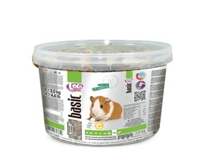 LoLo Pets basic for GUINEA PIG Сухий корм для морських свинок, відро 2 кг