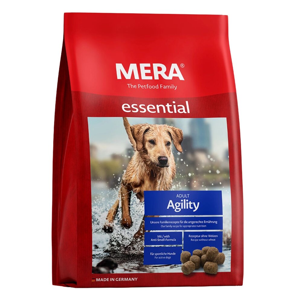 MERA essential Agility корм для активних дорослих собак,12,5 кг від компанії ПП Блищик - фото 1