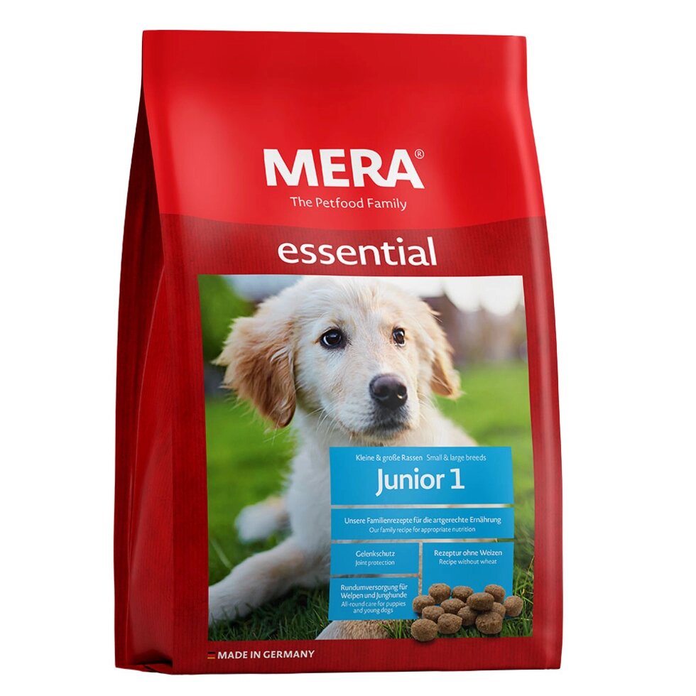 MERA Essential Junior 1 корм для цуценят та юніорів всіх порід,1 кг від компанії ПП Блищик - фото 1