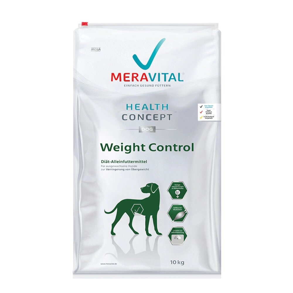 MERA MVH Weight Control корм для дорослих собак з надлишковою вагою 3 кг від компанії ПП Блищик - фото 1