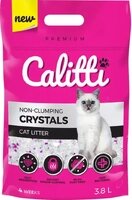 Наповнювач для котів Calitti CRYSTALS 3,8л з лавандою