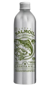 Necon Salmoil Ricetta 1 - Некон масло лосося для здоров'я нирок собак та котів 250мл