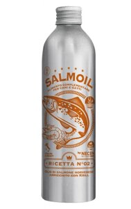 Necon Salmoil Ricetta 2 - Некон масло лосося для здоров'я кишечника собак та котів 500мл