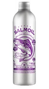 Necon Salmoil Ricetta 5 - Некон масло лосося для здоров'я шкіри та шерсті собак та котів 250 мл