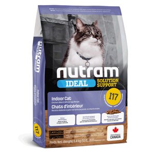 NUTRAM Ideal Solution Support Indoor Cat холістик корм для котiв домашнього утримання, 20кг