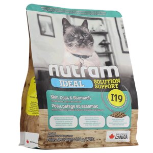 NUTRAM Ideal Solution Support Skin Coat Stomach холістик корм для котiв чутливе травлення, 340g