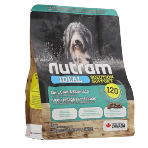 NUTRAM Ideal Solution Support Skin, Coat & Stomach корм для собак з чутливим травленням, 340g