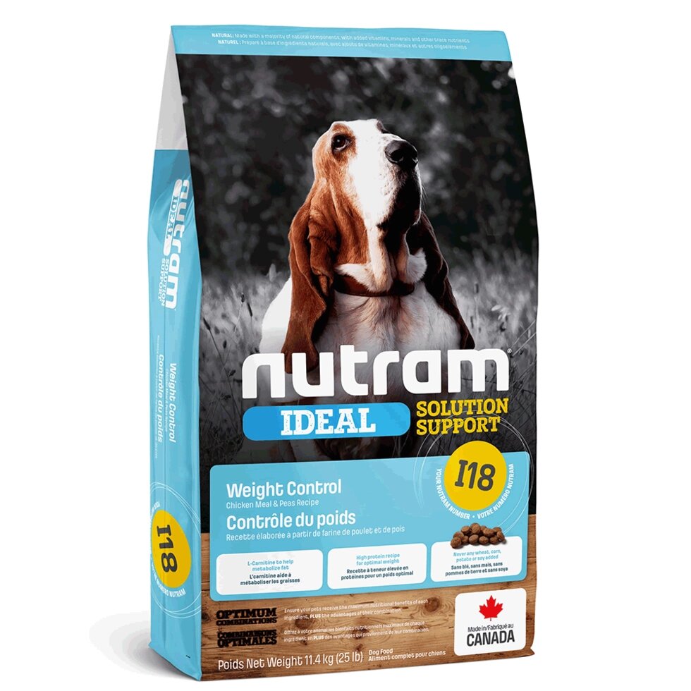 NUTRAM Ideal Solution Support Weight Control холістик корм для контролю ваги собак, 2кг від компанії ПП Блищик - фото 1