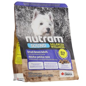 NUTRAM Sound Balanced Wellness Small Breed Adult Dog холістик корм для собак дрібних порід, 340g