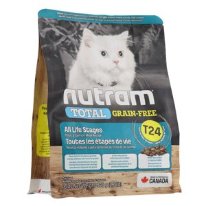 NUTRAM TOTAL GF Salmon & Trout Cat холістик корм для котiв БЕЗ ЗЛАКІВ, лосось/форель, 340g