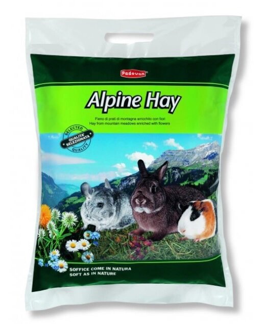 Padovan Alpine-Hay корм для гризунів альпійське сіно 700гр від компанії ПП Блищик - фото 1