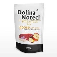 Пауч Dolina Noteci Premium Pure для собак алергіків з гускою та яблуком, 500 гр від компанії ПП Блищик - фото 1