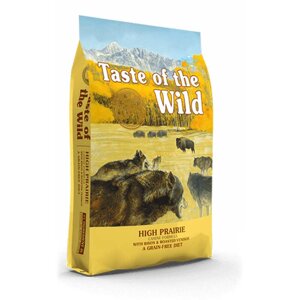 Taste of the Wild High Prairie Canine Сухий корм з олениною і м'ясом бізона для дорослих собак 2кг