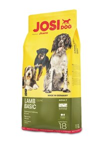 Сухий корм JosiDog Lamb Basic 18 кг