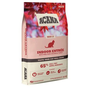 Acana Indoor Entree сухий корм для котів з куркою, кроликом і оселедцем 340г