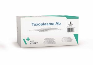 Toxoplasma Ab – антитіла токсоплазмоз котів, експрес-тест (5 шт.)