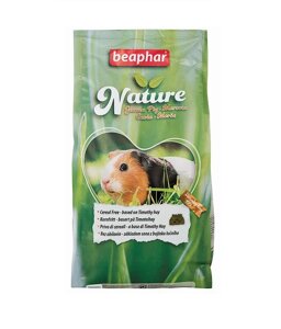 Beaphar Nature Guinea Pig - беззерновий корм з тимофіївкою для морських свинок 1250 г