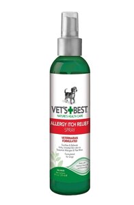 Vet's Best Allergy Itch Relief Spray Спрей для собак при алергії 236мл