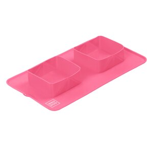 МИСКА СКЛАДАНА WAUDOG SILICONE,385Х230Х50 ММ РОЖЕВИЙ