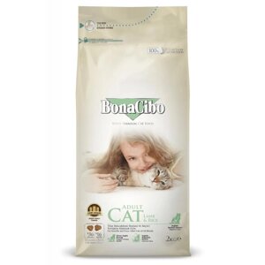 BonaCibo Adult Cat Ягня & Рис 2 кг