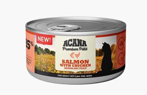 Вологий корм для котів Acana adult Salmon 85 г