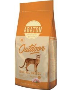 ARATON OUTDOOR Adult All Breeds 15kg для дорослих кішок