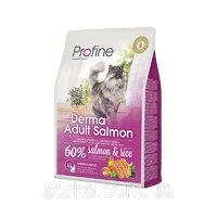 Profine DERMA лосось для довгошерстих котів 10кг