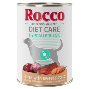 Rocco Diet Care Hypoallergenic Вологий корм при алергії, діареї, рвоті, випадінні шерсті, конина з картоплею 12штх400гр
