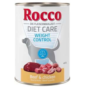 Rocco Diet Care Weight Control Вологий корм для контролю ваги, яловичина та курка 12штх400гр