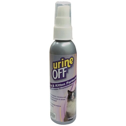 Спрей Urine Off для видалення органічних плям та запахів, для кошенят та котів, 118 мл