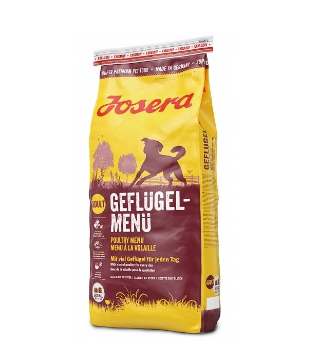 Сухий корм Josera Geflügel-Menü 12.5kg від компанії ПП Блищик - фото 1