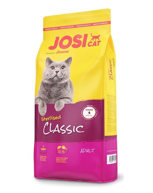 Сухий корм JosiCat Sterilised Classic 10kg від компанії ПП Блищик - фото 1