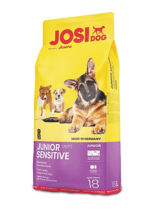 Сухий корм JosiDog Junior Sensitive 18кг від компанії ПП Блищик - фото 1