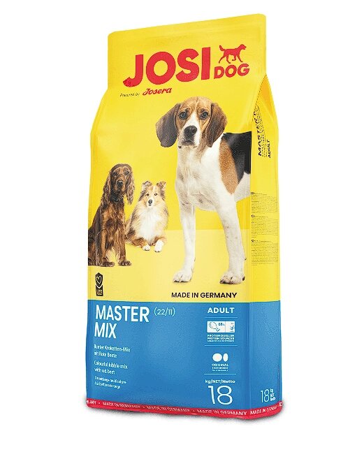 Сухий корм JosiDog Master Mix 18 кг від компанії ПП Блищик - фото 1