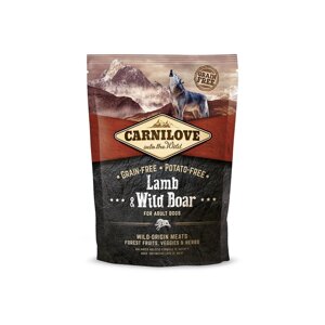 Сухий корм для дорослих собак усіх порід Carnilove Lamb & Wild Boar ягня та кабан 1,5 кг