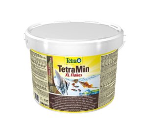 Сухий корм Tetra пластівці «TetraMin XL» для акваріумних риб 10л (2.1кг)