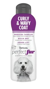 TropiClean PerfectFur Curly & Wavy Coat - Шампунь «Ідеальна шерсть» для собак з кучерявою та хвилястою шерстю 473 мл