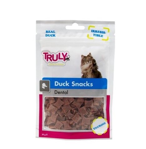 Truly Duck Snacks для кішок з качкою 50г від компанії ПП Блищик - фото 1