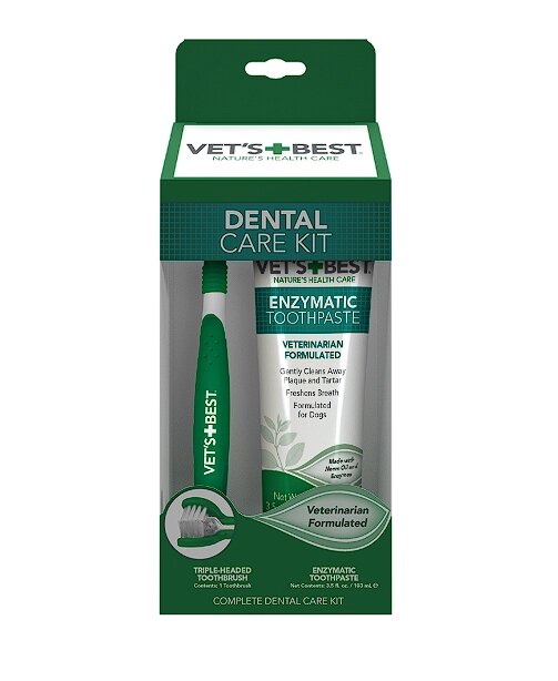 Vet`s Best Dental Care Kit Зубна паста + зубна щітка 103мл від компанії ПП Блищик - фото 1