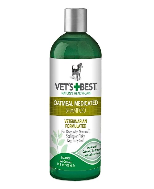 Vet's Best Oatmeal Medicated Shampoo Терапевтичний шампунь 470мл від компанії ПП Блищик - фото 1