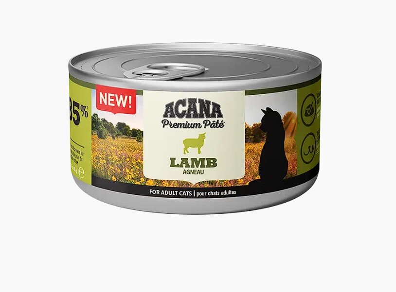 Вологий корм для котів Acana adult lamb 85 г від компанії ПП Блищик - фото 1