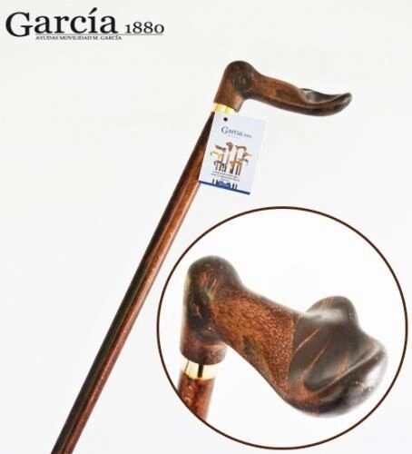 Cane Garcia Classico Art. 166, Махагоні, анатомічний для правої руки, (Іспанія) від компанії Інтернет-магазин медтехніки і товарів для здоров'я - фото 1
