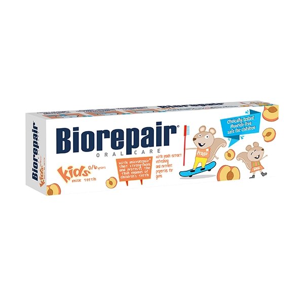 Детская зубная паста Веселый мышонок, персик 50 ml BioRepair від компанії Інтернет-магазин медтехніки і товарів для здоров'я - фото 1