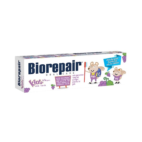 Детская зубная паста Веселый мышонок, виноград 50 ml BioRepair від компанії Інтернет-магазин медтехніки і товарів для здоров'я - фото 1