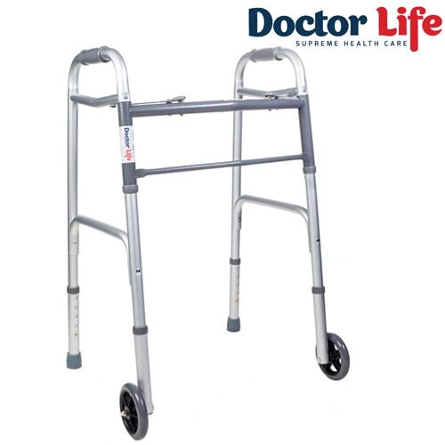 Ходунки складні з колесами Dr. Life 10184SL / W від компанії Інтернет-магазин медтехніки і товарів для здоров'я - фото 1