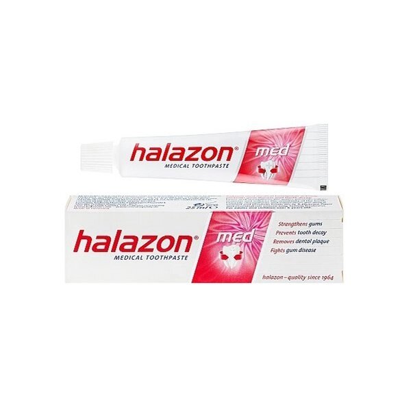 Лікувальна зубна паста Halazon Multiactive Med 25 мл від компанії Інтернет-магазин медтехніки і товарів для здоров'я - фото 1