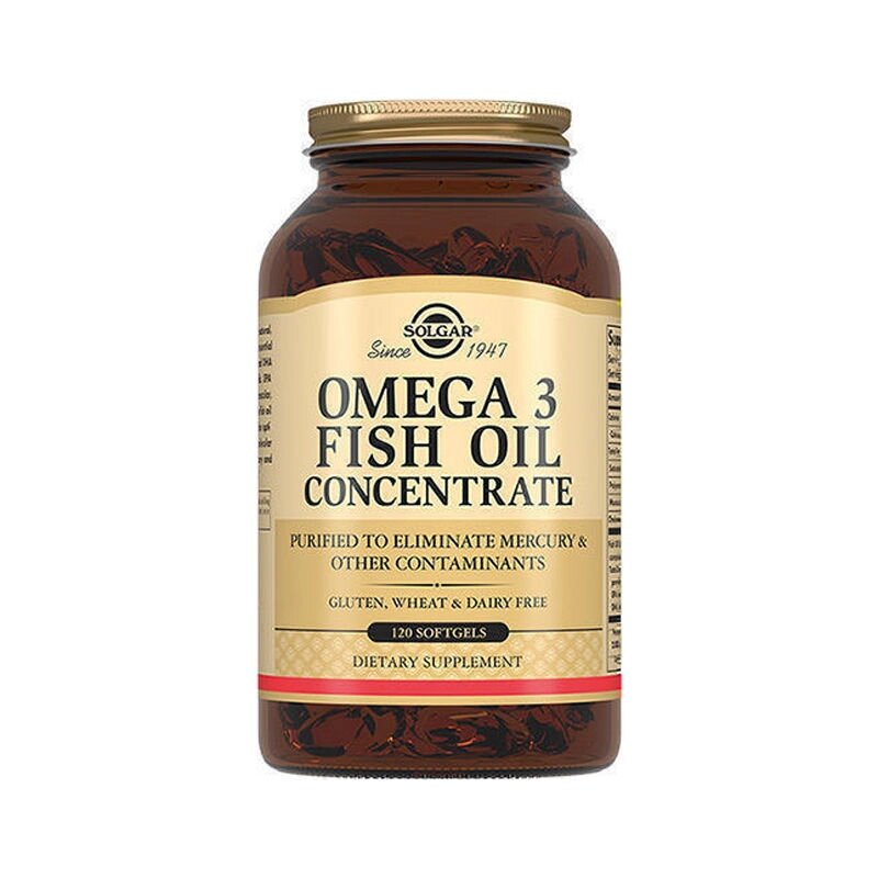 Омега 3 концентрат риб'ячого жиру (Omega-3 Fish Oil) Солгар №120 від компанії Інтернет-магазин медтехніки і товарів для здоров'я - фото 1