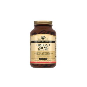 Solgar Omega-3 EPA & DHA подвійну дію 700 mg 60 м'яких капсул