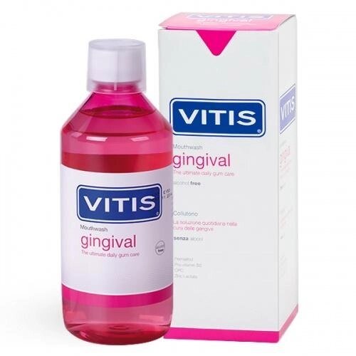 Ополаскиватель для чувствительных десен VITIS GINGIVAL DENTAID, 500 мл - знижка