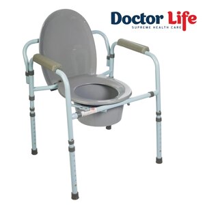 Стілець туалетний зі спинкою Dr. Life 10595